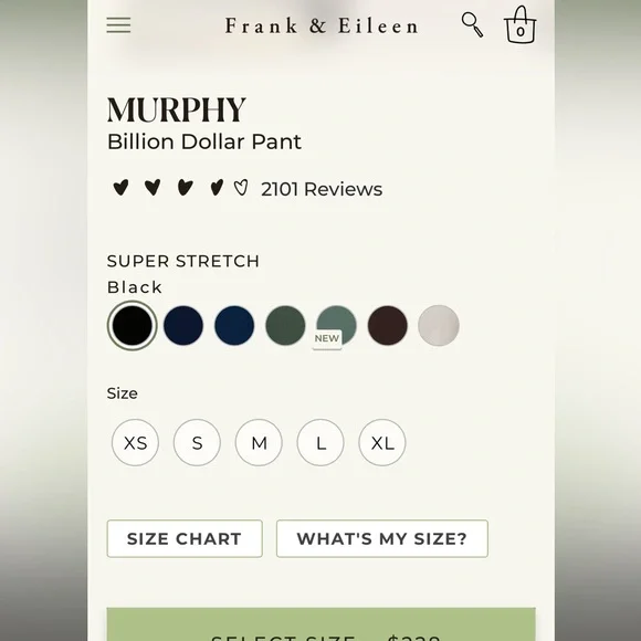 Frank and Eileen Murphy Billion Dollar Pant - Picture 5 of 8